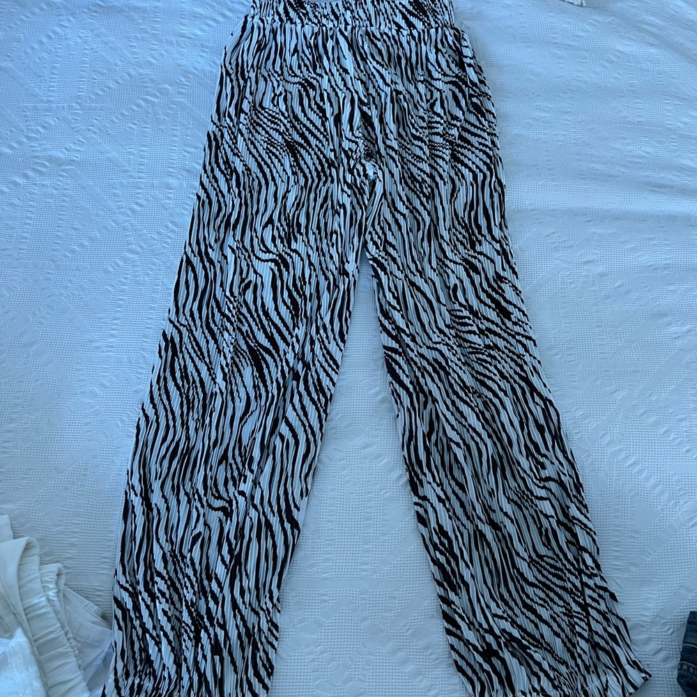 Zebra Silky Pants